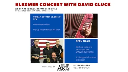 Klezmer Concert with David Gluck