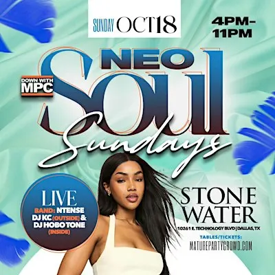 NEO SOUL SUNDAYS @ STONE WATER