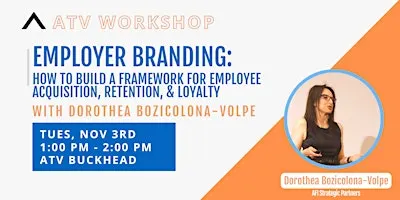ATV Workshop: Employer Branding