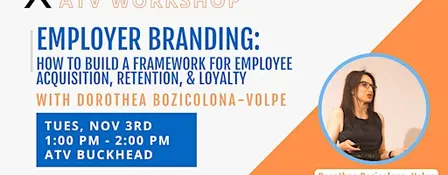 ATV Workshop: Employer Branding