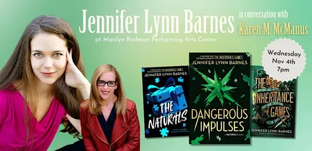 OFFSITE: Jennifer Lynn Barnes with Karen M. McManus