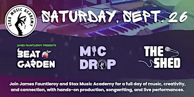 James Fauntleroy's Beat Garden + Songwriting Showcase