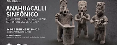 Anahuacalli sinfónico, concierto con orquesta de cámara