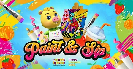 TLE Hamilton Fall Paint and Sippy