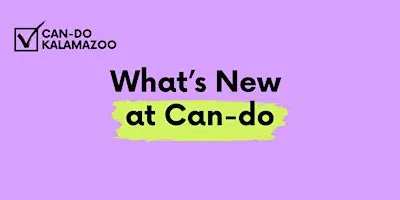 What's New at Can-Do