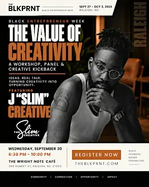 The Value of Creativity Workshop, Panel + Creative Kickback