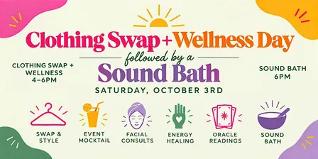 Clothing Swap & Wellness Day at the Healing Hive