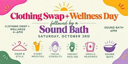 Clothing Swap & Wellness Day at the Healing Hive