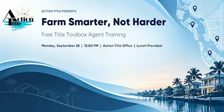 Farm Smarter, Not Harder: Free Title Toolbox Agent Training