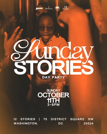 Sunday Stories Day Party at 12 Stories Rooftop | Sun. Oct 11th