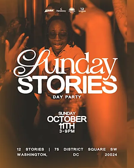 Sunday Stories Day Party at 12 Stories Rooftop | Sun. Oct 11th