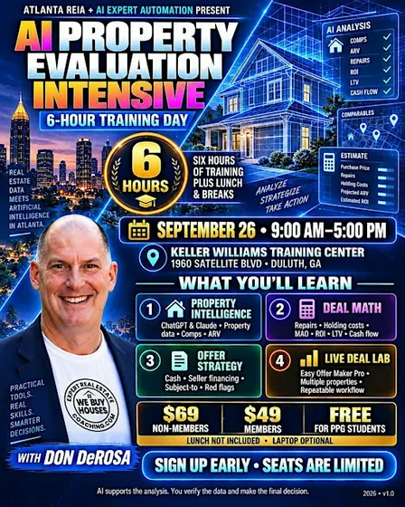 AI Property Evaluation Real Estate Workshop