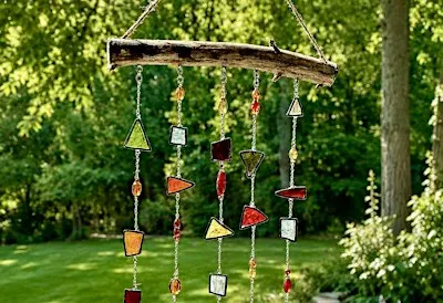 Make a Stained Glass & Bead Dreamcatcher- Meaningful & Whimsical Decor