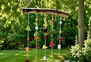 Make a Stained Glass & Bead Dreamcatcher- Meaningful & Whimsical Decor