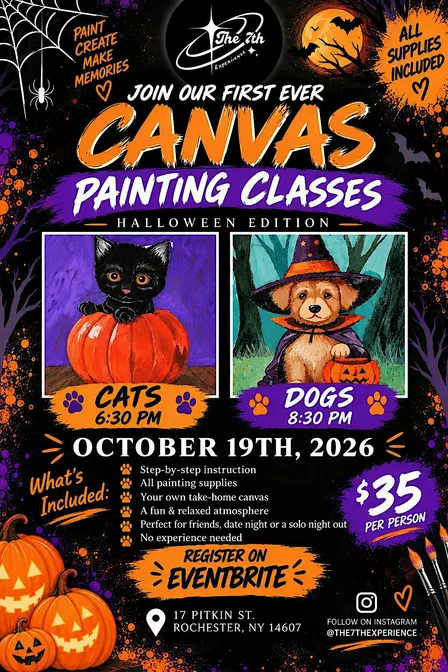 Halloween Canvas Painting