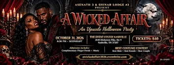 A Wicked Affair present by Asenath 3 x Shinar Lodge #2