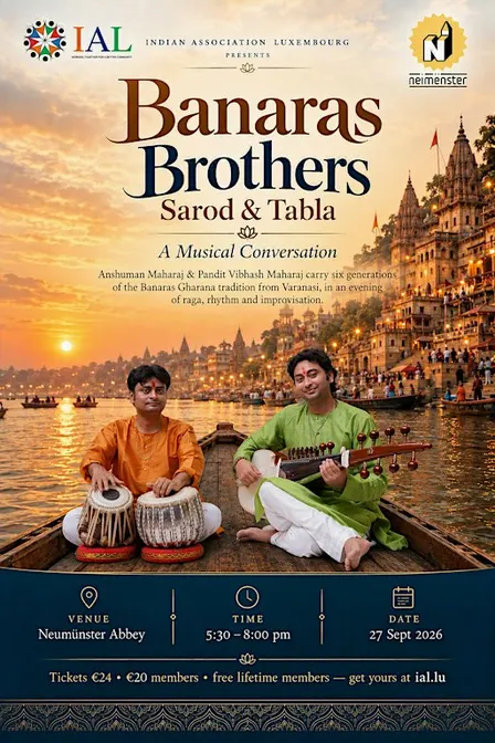 Sarod & Tabla by Banaras Brothers