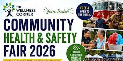 Community Health and Safety Fair - Vendor Sign up
