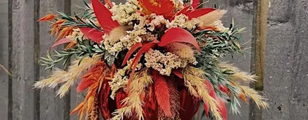 Dried Flower Christmas Bauble Workshop