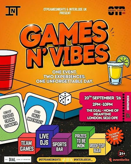 OTP Games Nights x Interlude UK Presents: Games N' Vibes