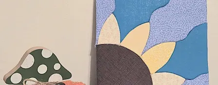 Sunflower Mosaic: Japanese Kinusaiga Craft Class