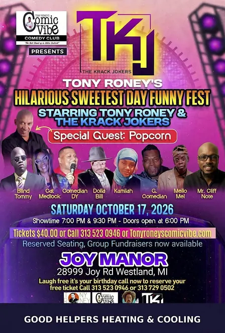 Tony Roney’s Hilarious Sweetest Day Funny Fest