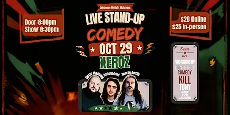 Lebanese Weight Watchers – Live Stand-Up Comedy in Moncton