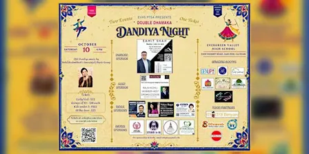 EVHS PTSA -Double Dhamaka Dandiya Night-