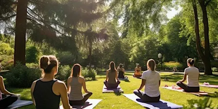 Pilates in the Park by the Pub