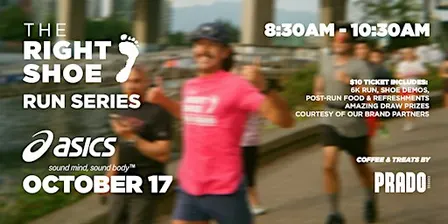The Right Shoe Fall Morning Run Series | Presented by ASICS