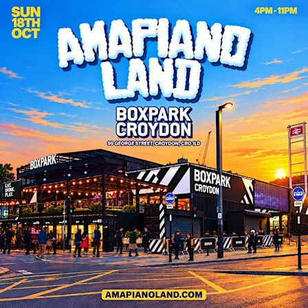 AMAPIANO LAND - London’s BIGGEST Amapiano Day Party (1500+ Ravers)