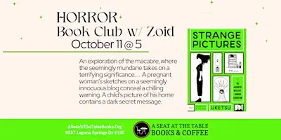 Horror Book Club w/ Zoid