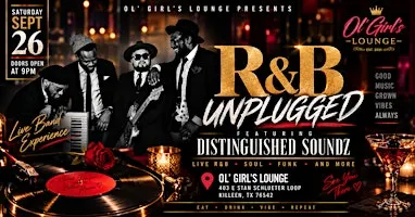R&B Unplugged: Featuring Distinguished Soundz