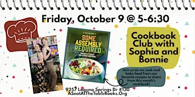 Cook the Book Club w/ Sophia and Bonnie