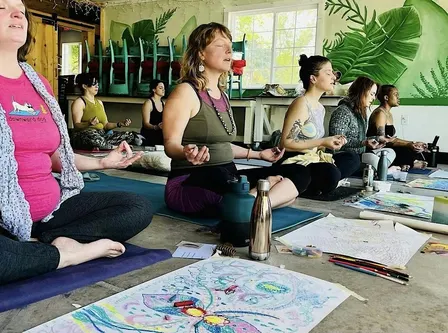 Yoga + Paint