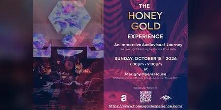 The Honey Gold Experience @ The Marigny Opera House October 18th