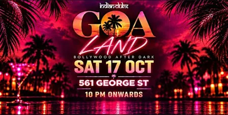 G0ALAND at INDIANCLUBX, SYDNEY