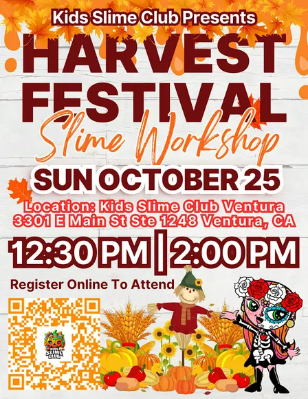 Harvest Festival Slime Workshop | Wholesome Fun For Everyone | Ages 3+