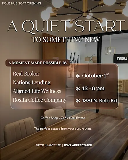 Kolb Hub Soft Opening