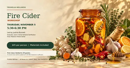 Fire Cider Hands-On WorkShop
