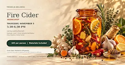 Fire Cider Hands-On WorkShop