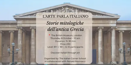 L' ARTE PARLA ITALIANO: Storie mitologiche dell'antica Grecia