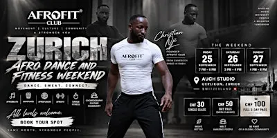 Afro Dance & Fitness Weekend Zurich | Afrobeats, Amapiano & AfroFit