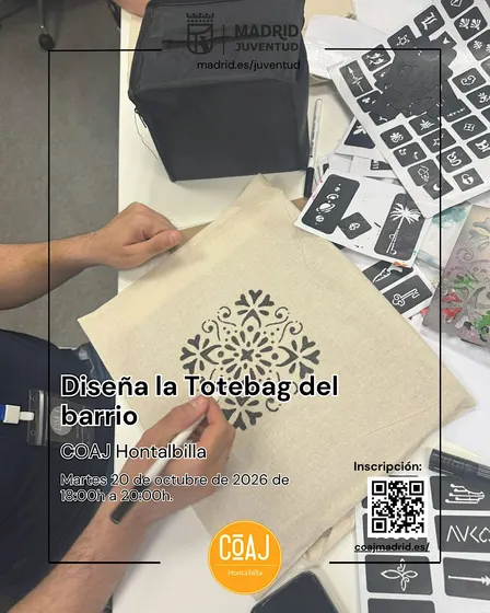 Taller artístico: diseña tu totebag