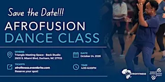 Afrofusion Dance Class