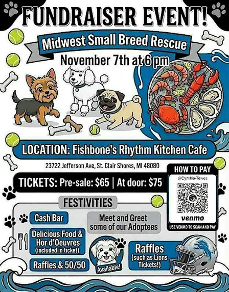 Midwest Small Breed Rescue Annual Fundraiser