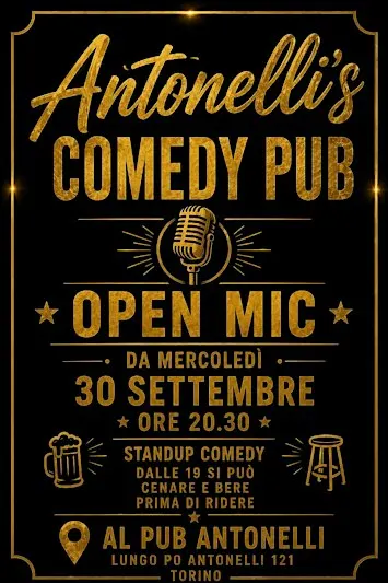 Antonelli Comedy - Open Mic