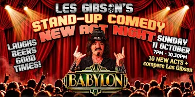 Les Gibson's Stand-Up Comedy New Act Night