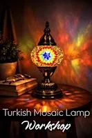 Medium Turkish Mosaic Glass Lamp Workshop