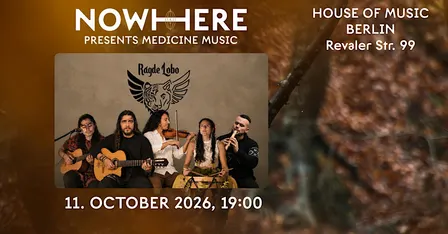 Medicine Music Konzert mit Ragde Lobo Live